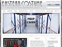 Tablet Screenshot of easterncostume.com